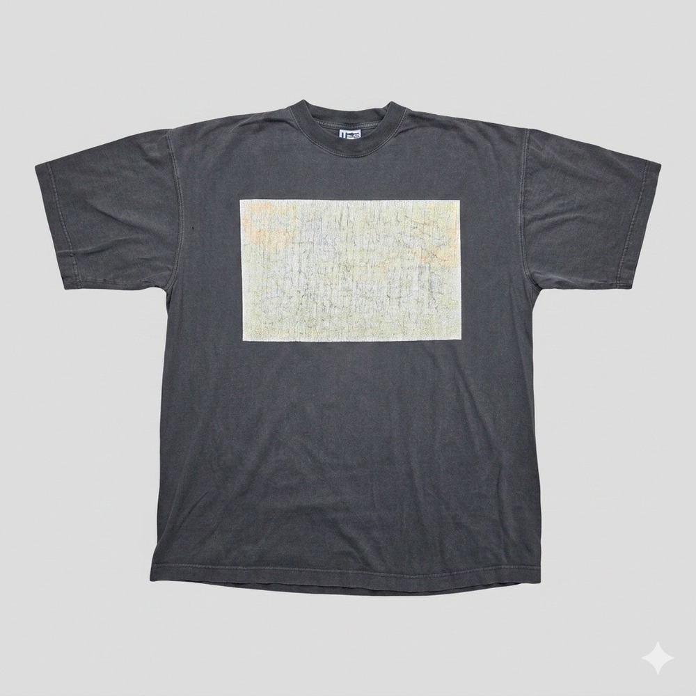 Dream USA Vintage Box‎ Graphic T-Shirt 2XL Black Heavyweight Cotton Distressed